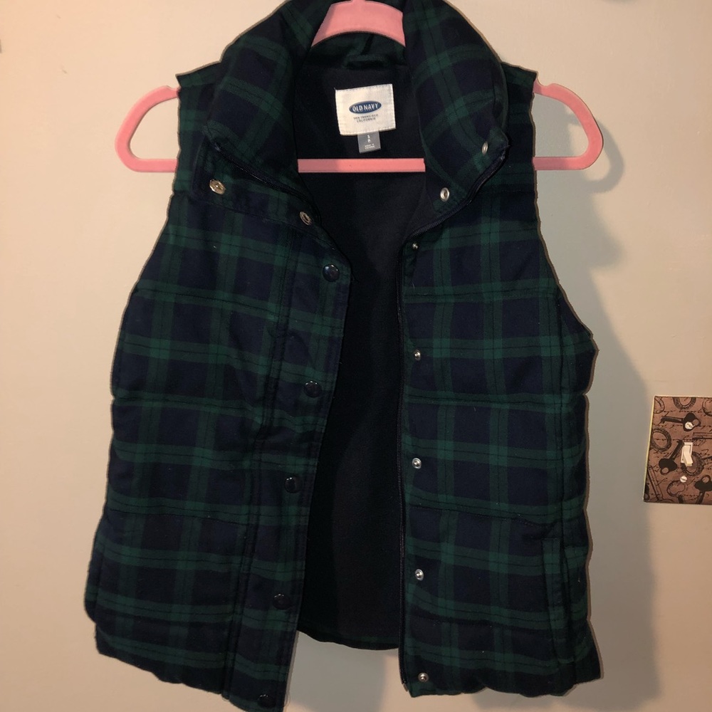 Old navy Cozy fleece lined vest